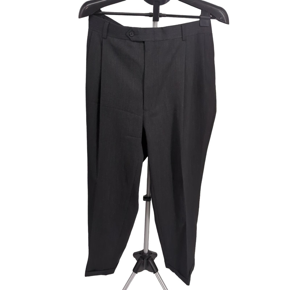EUC Austin Reed‎ Gray Dress Pants 34Wx42